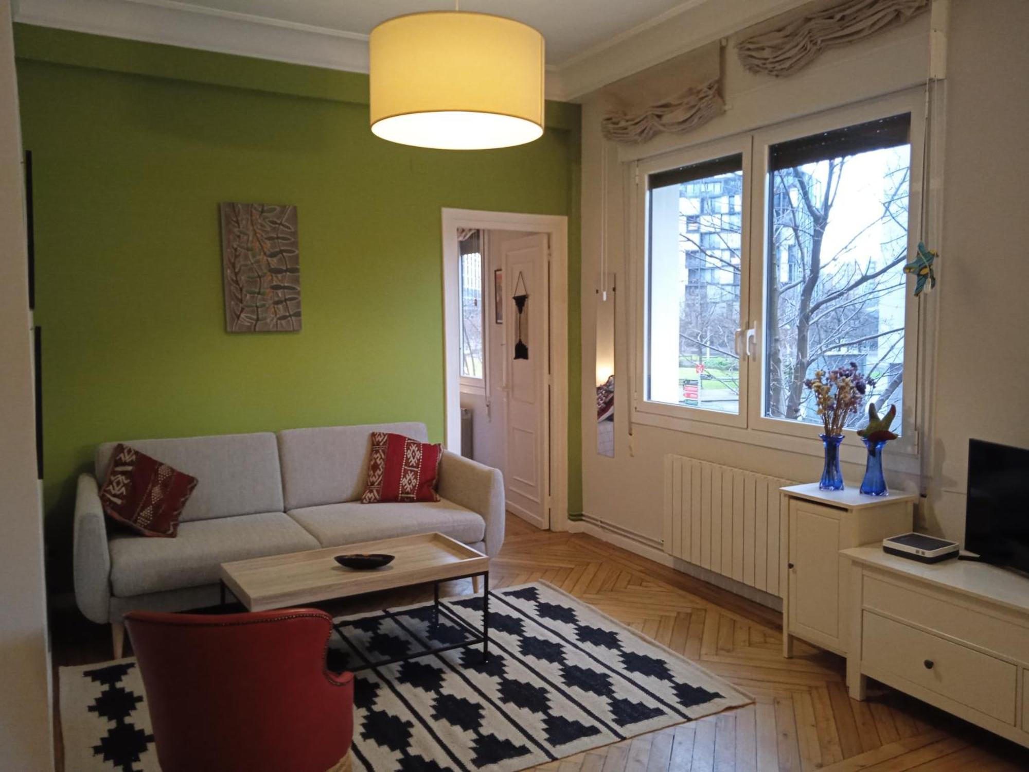 Apartamento Guggenheim Centrico Y Confortable Більбао Екстер'єр фото